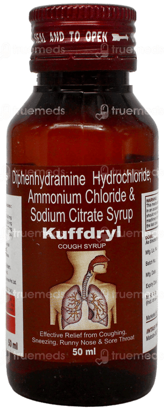 Kuffdryl Syrup 50Ml